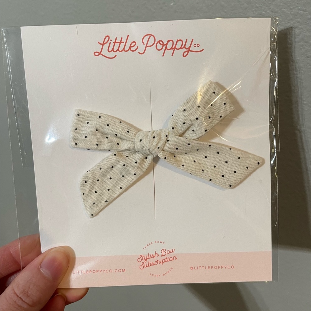 New little poppy co bow